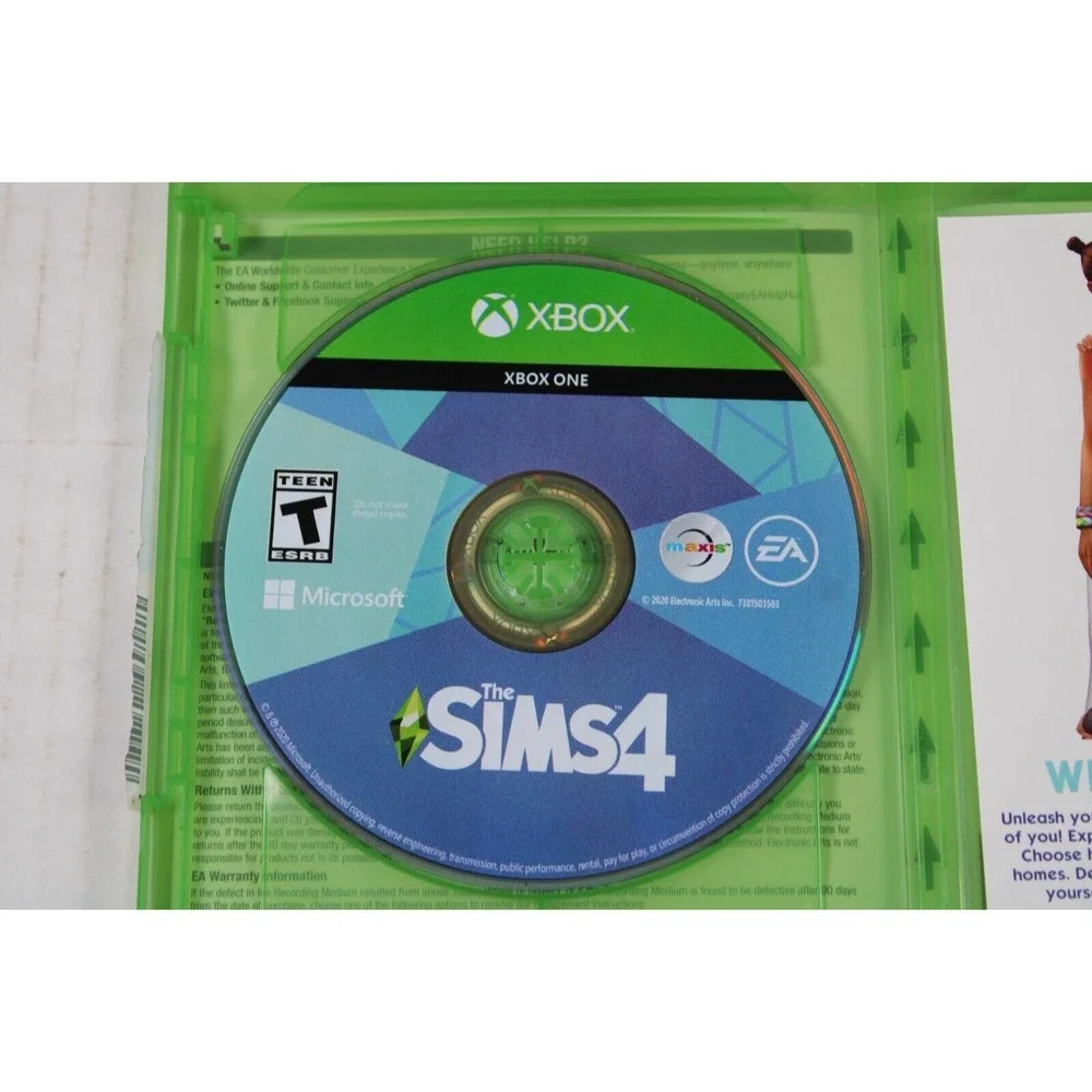 The Sims 4 (Microsoft Xbox One) Authentic, tested/works great